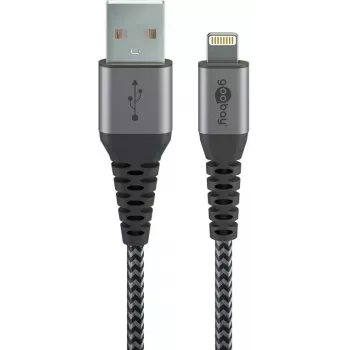 Cavo Lightning Wentronic 49267 0,5 m nero-grigio