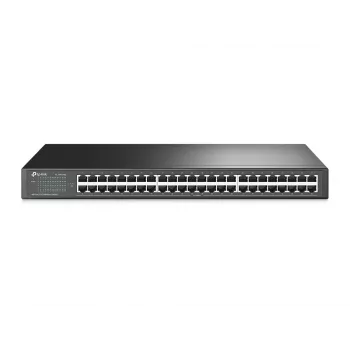TP-Link switch di rete 48 porte 10/100Mbit/s rackmount, unmanaged, Fast Ethernet (10/100), montaggio a rack, 1U