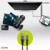 Cavo USB Wentronic 49282 USB 2.0 1 m Micro-USB B USB A nero grigio