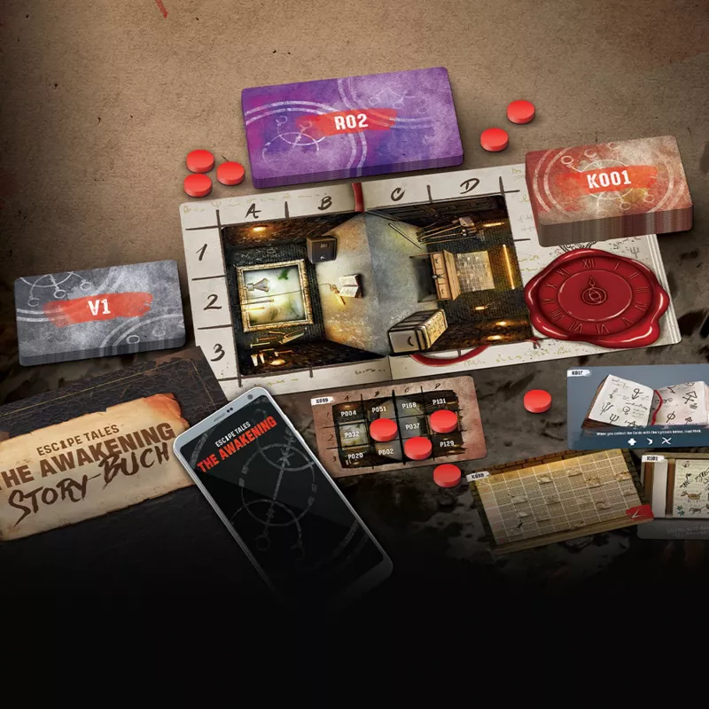 Kosmos Escape Tales: The Awakening gioco da tavolo deduzione