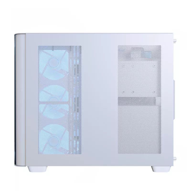 Case PC Aerocool P500C Midi Tower bianco ATX alimentatore laterale 3x ventole 120 mm