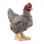schleich FARM WORLD gallina Plymouth Rock, 3 anno/i, fattoria, animali della fattoria/giocattolo della fattoria, multicolore