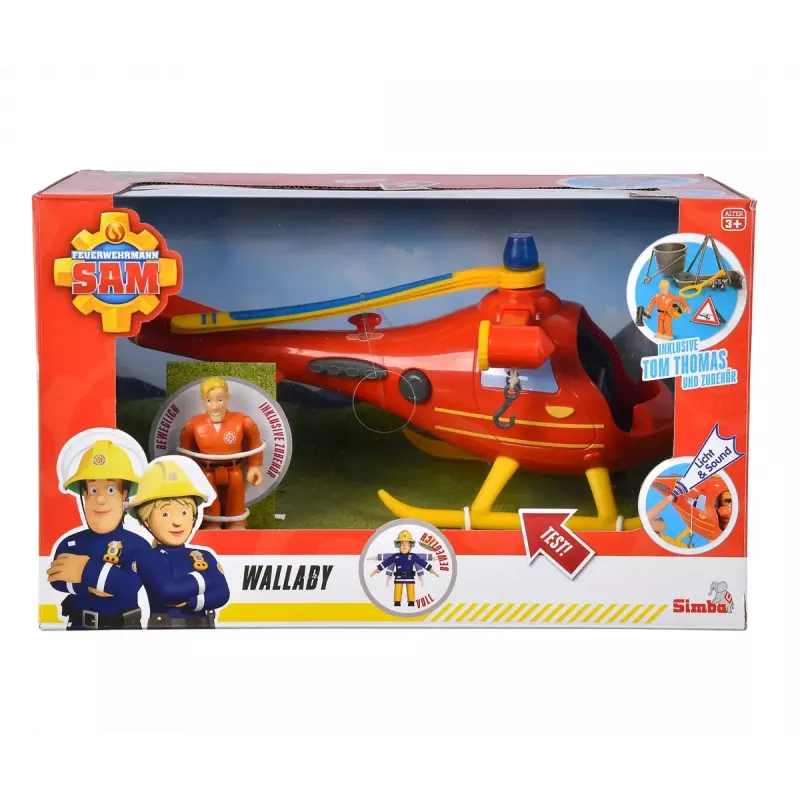 Elicottero Simba Toys 109252510 Fireman Sam arancione 3+