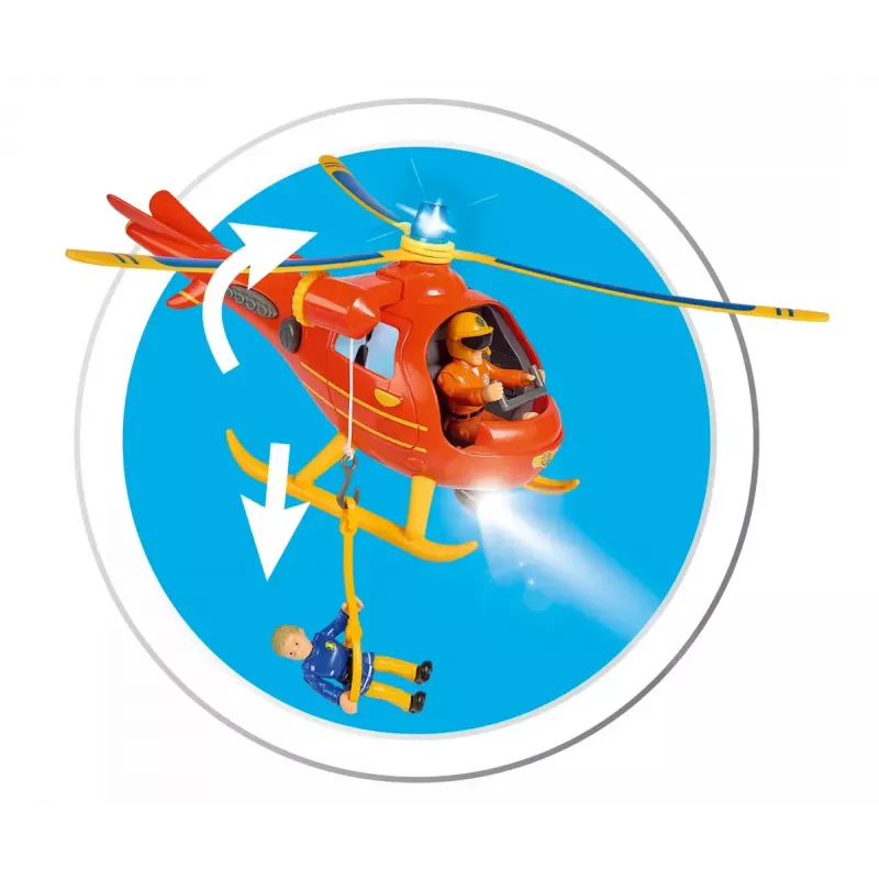 Elicottero Simba Toys 109252510 Fireman Sam arancione 3+