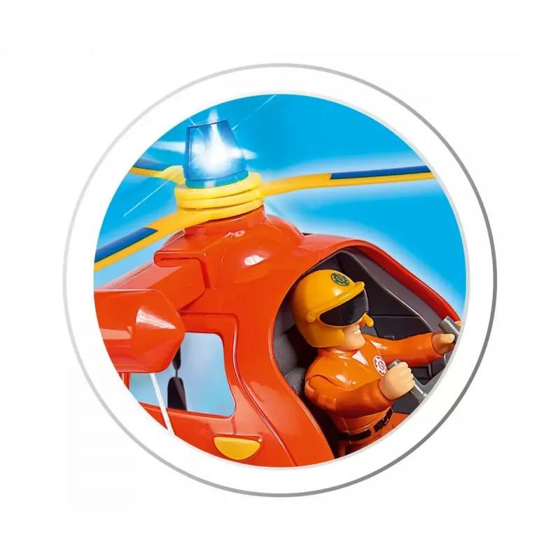 Elicottero Simba Toys 109252510 Fireman Sam arancione 3+
