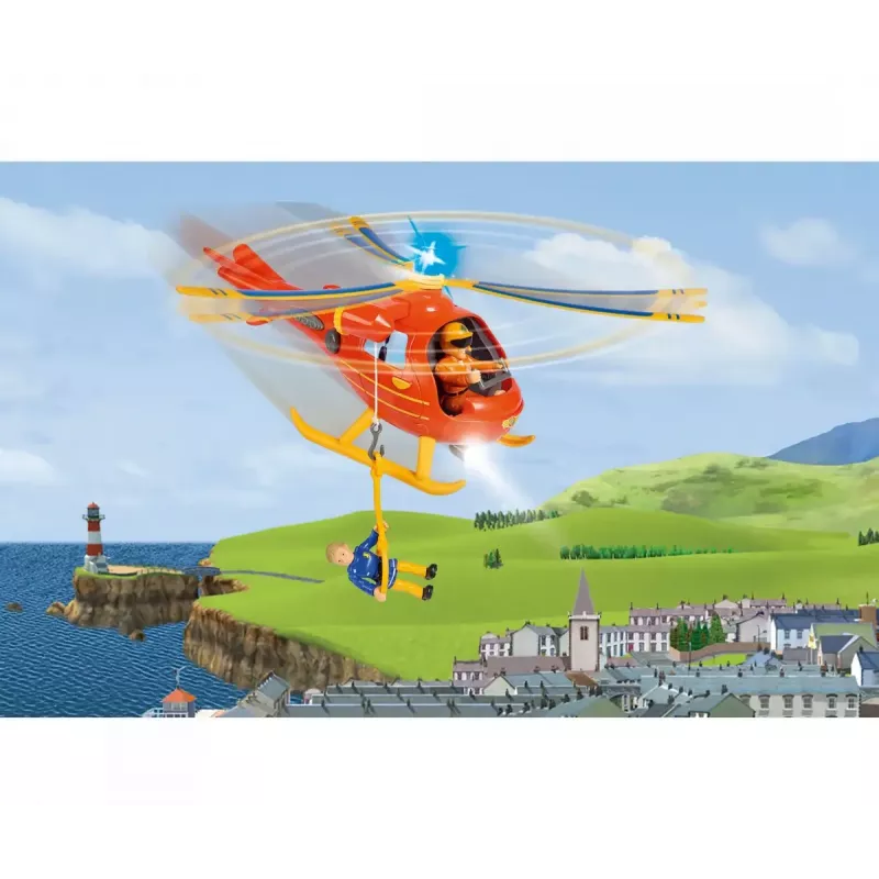 Elicottero Simba Toys 109252510 Fireman Sam arancione 3+