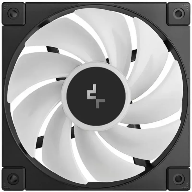 Ventola per case DeepCool FD12 ARGB 120mm nera 120x120x25