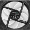 Ventola per case DeepCool FD12 ARGB 120mm nera 120x120x25