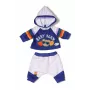 BABY born tuta da jogging blu navy 43cm set di vestiti per bambola