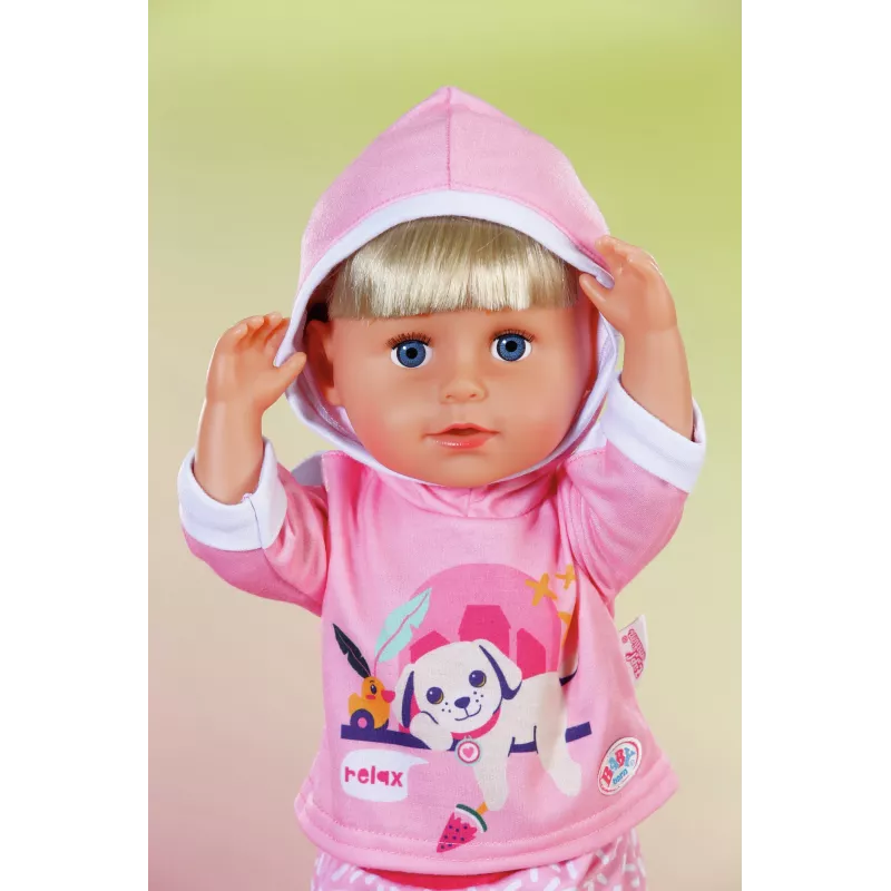 BABY born tuta da jogging rosa 43 cm set di vestiti per bambola