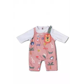BABY born tutina Dschungel 43cm tutina per bambola