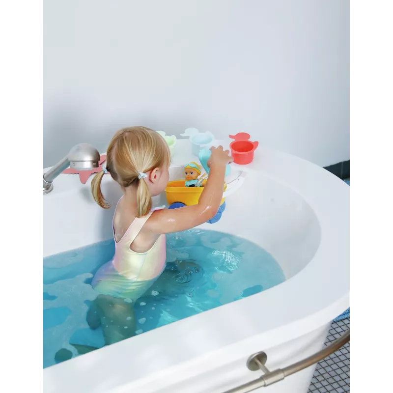 BABY born Splish Splash passeggino con bambola da bagno Emma multicolore