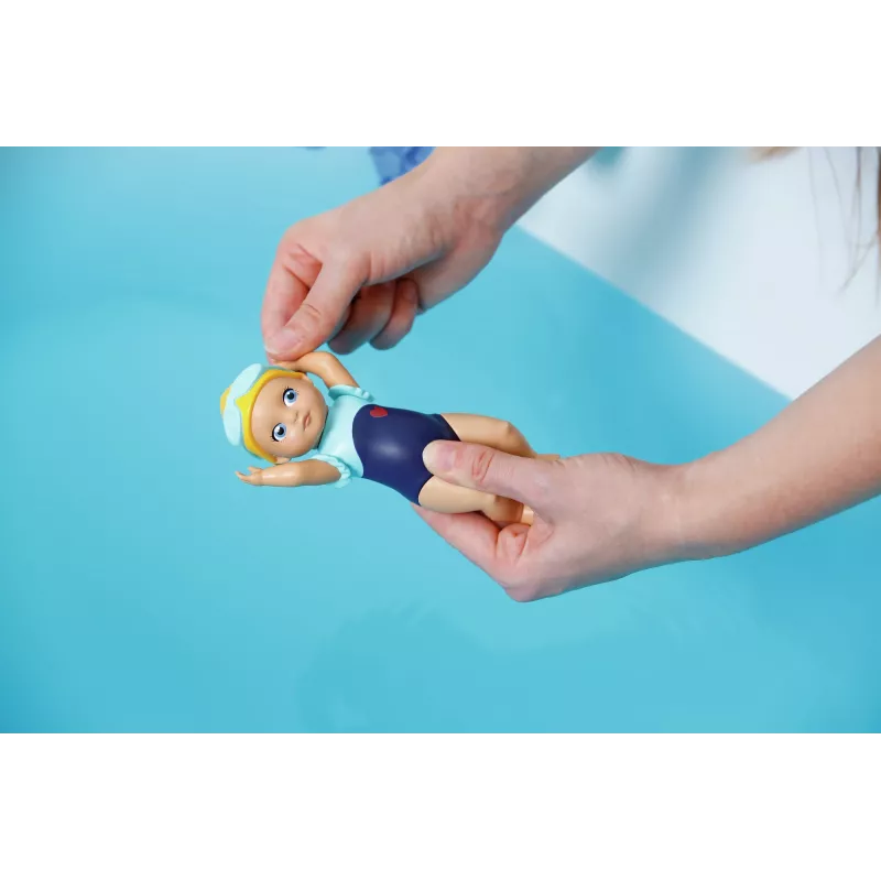 BABY born Splish Splash passeggino con bambola da bagno Emma multicolore
