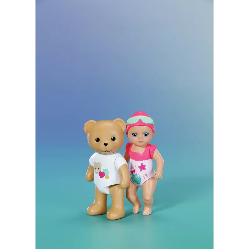 BABY born Splish Splash Teddy animale da bagno multicolore