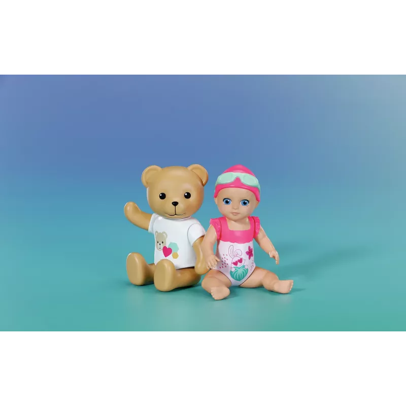 BABY born Splish Splash Teddy animale da bagno multicolore