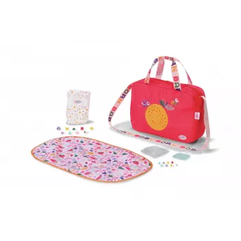 BABY born Changing Bag Pinplay borsa fasciatoio per bambola