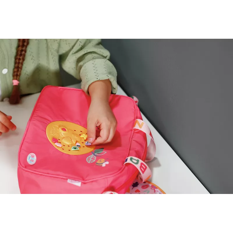 BABY born Changing Bag Pinplay borsa fasciatoio per bambola