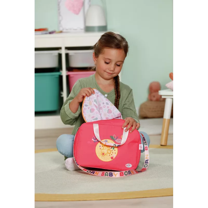 BABY born Changing Bag Pinplay borsa fasciatoio per bambola