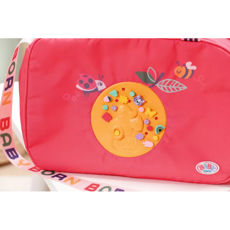 BABY born Changing Bag Pinplay borsa fasciatoio per bambola