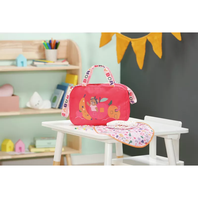 BABY born Changing Bag Pinplay borsa fasciatoio per bambola