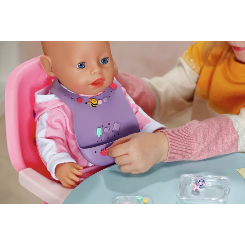 BABY born Bib Pinplay bavaglino per bambola