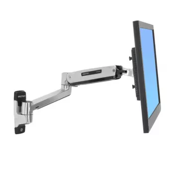 ERGOTRON Lx Supporto a parete con braccio LCD sit-stand (alluminio lucidato)