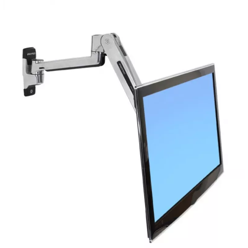 ERGOTRON Lx Supporto a parete con braccio LCD sit-stand (alluminio lucidato)