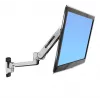 ERGOTRON Lx Supporto a parete con braccio LCD sit-stand (alluminio lucidato)