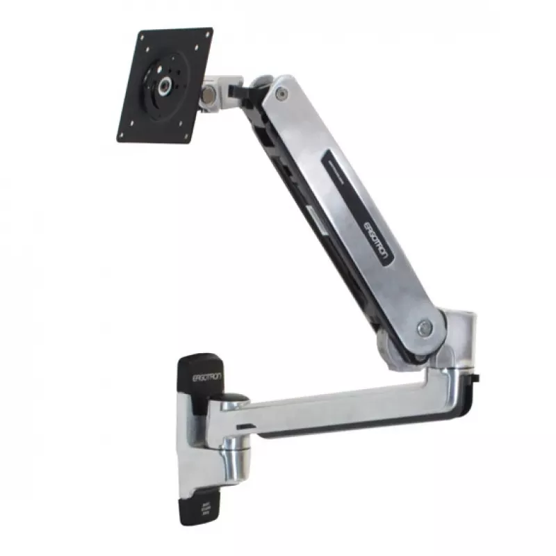 ERGOTRON Lx Supporto a parete con braccio LCD sit-stand (alluminio lucidato)