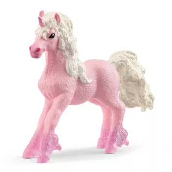 schleich BAYALA Puledro unicorno dei fiori, 5 anni, unicorno / pegaso, unicorni e fate, multicolore