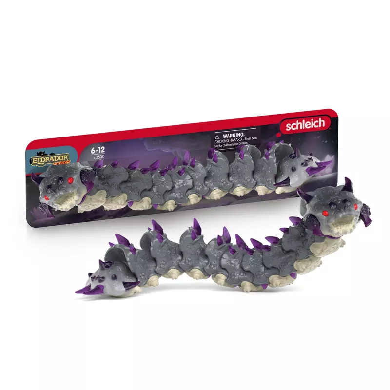 schleich ELDRADOR CREATURES Verme ombra, 7 anni, mostri e draghi, mondo delle ombre, multicolore