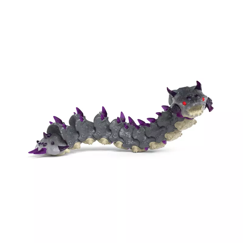 schleich ELDRADOR CREATURES Verme ombra, 7 anni, mostri e draghi, mondo delle ombre, multicolore