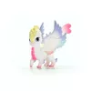 Schleich BAYALA Cucciolo di drago arcobaleno figura da 5 anni, beige blu verde, tema unicorno/pegaso