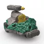 schleich ELDRADOR CREATURES Jet della giungla con mini creatura, azione/avventura, mostri e draghi, mondo della giungla, 7 anni, verde, grigio, multicolore