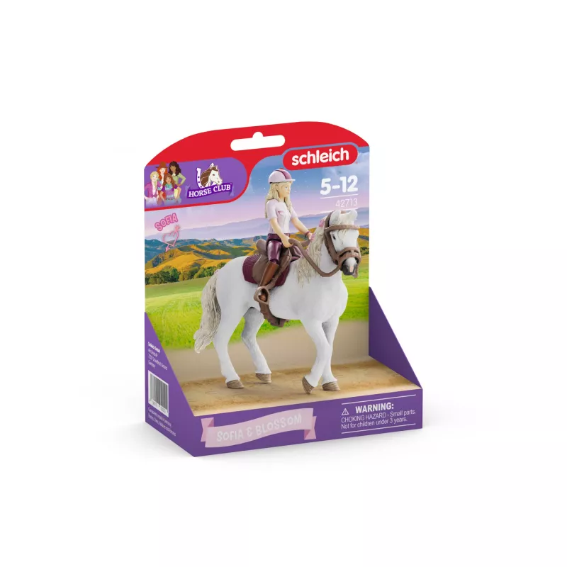 Figura schleich HORSE CLUB Sofia & Blossom multicolore 42713