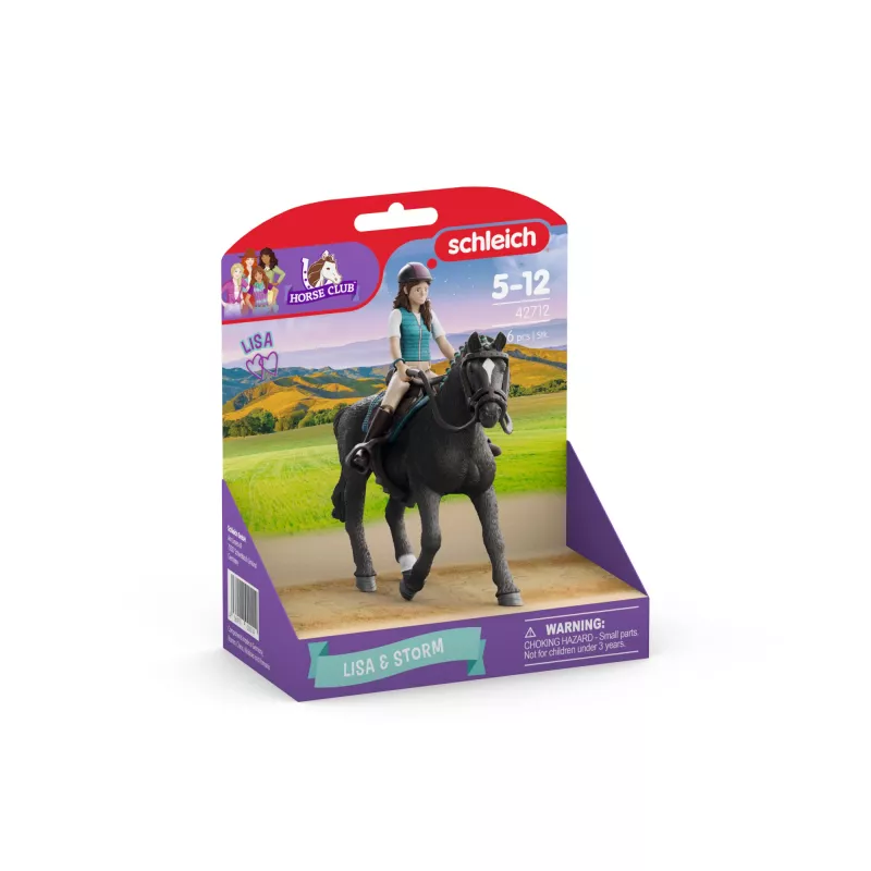 Schleich Horse Club Lisa & Storm multicolore 42712