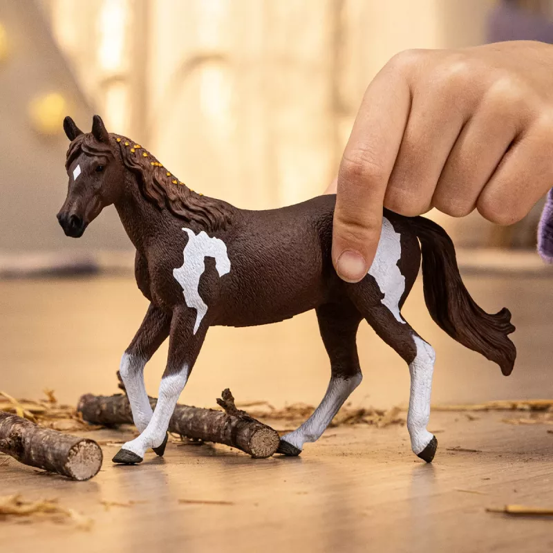 schleich HORSE CLUB Giumenta Paint Horse, 5 anni, cavalli, multicolore