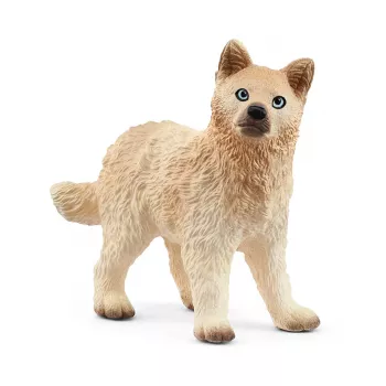 schleich WILD LIFE Cucciolo di lupo polare, 3 anni, ghiaccio e oceano, animali selvatici / giocattolo d'avventura, multicolore