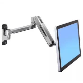 ERGOTRON Lx HD Supporto da parete per scrivania regolabile in altezza braccio LCD (alluminio lucidato)