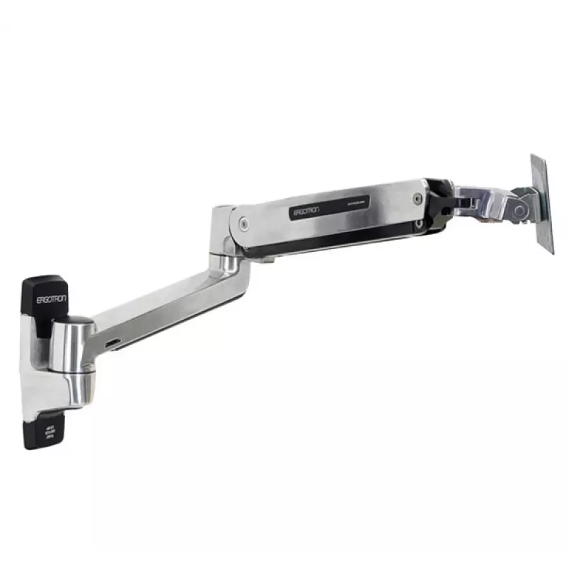 ERGOTRON Lx HD Supporto da parete per scrivania regolabile in altezza braccio LCD (alluminio lucidato)
