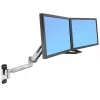 ERGOTRON Lx HD Supporto da parete per scrivania regolabile in altezza braccio LCD (alluminio lucidato)