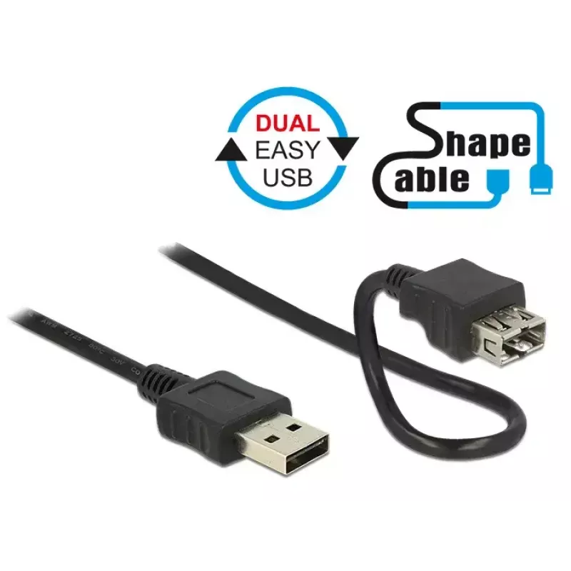 Cavo USB DeLOCK 2 m 2xUSB2.0-A