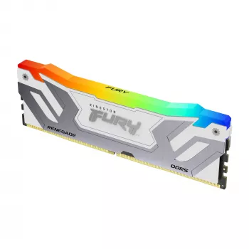 Kingston Technology FURY 24GB 8400MT/s DDR5 CL40 CUDIMM Renegade RGB White XMP