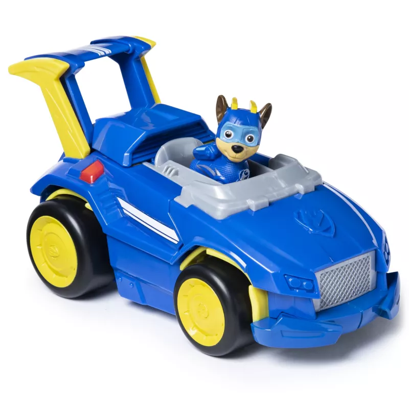 PAW Patrol, Mighty Pups Super PAWs Chase's Powered Up Cruiser Veicolo Trasformabile