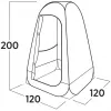 Tenda doccia Easy Camp Vik Utility Tent grigio 2025, spogliatoio per esterni
