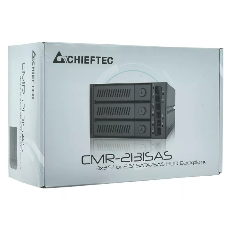 Chieftec CMR-3141SAS mascherina per vano unità nera