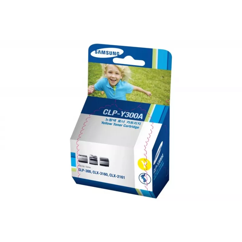 Samsung CLP-Y300A cartuccia toner 1 pezzo originale giallo
