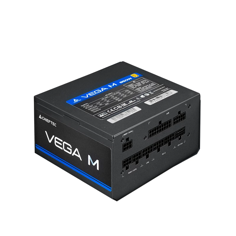 Chieftec Vega PPG-850-C alimentatore 850 W 20+4-Pin ATX ATX nero