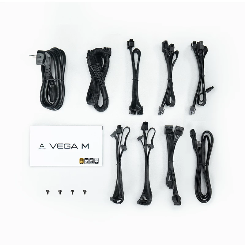 Chieftec Vega PPG-850-C alimentatore 850 W 20+4-Pin ATX ATX nero