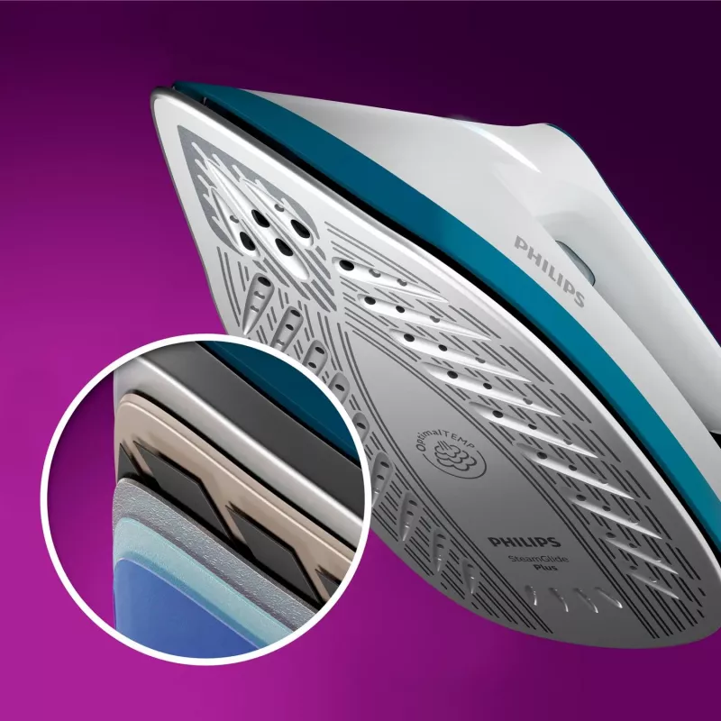 Philips PSG6022/20 stazione da stiro a vapore 2400 W 1,8 L suola SteamGlide Plus blu, bianco